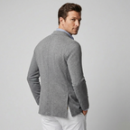 Niki | Men's Casual Knit Blazer with Patch Pockets
