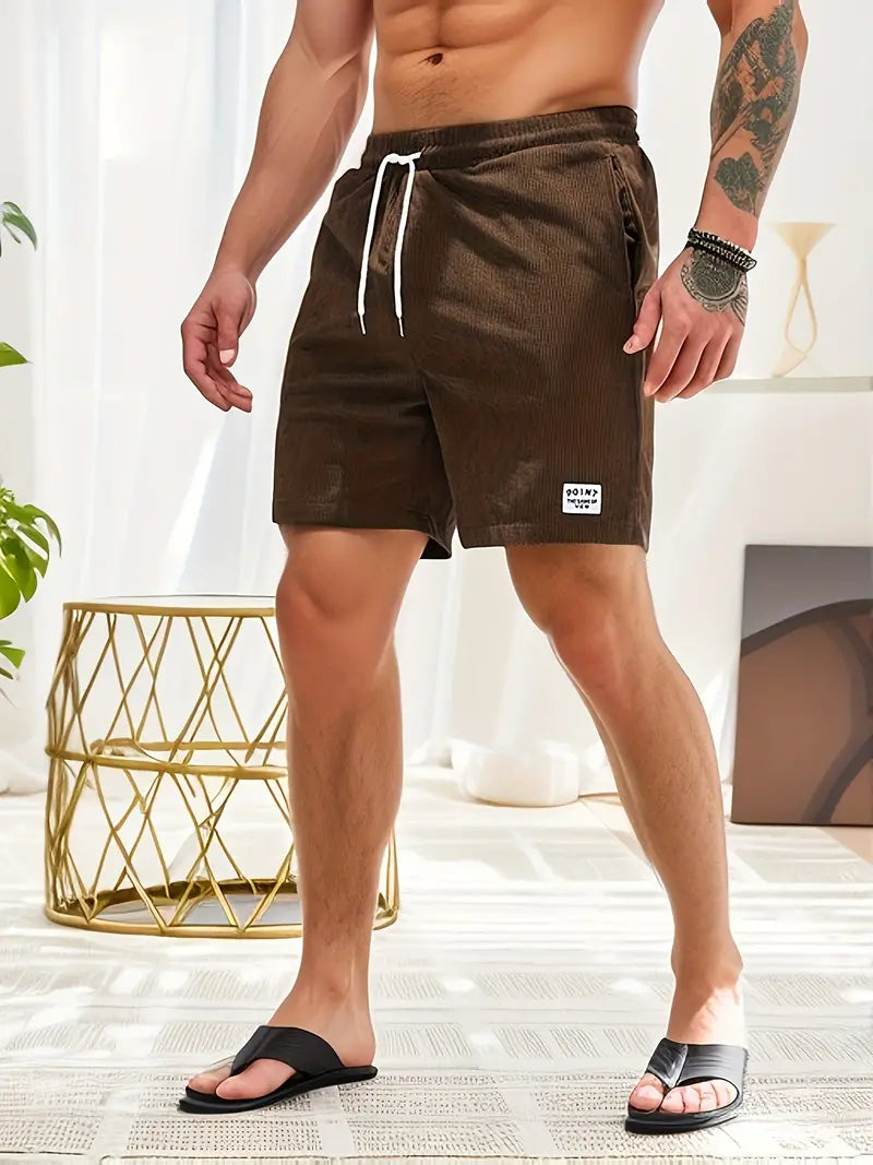 Niki | Men's Corduroy Drawstring Shorts