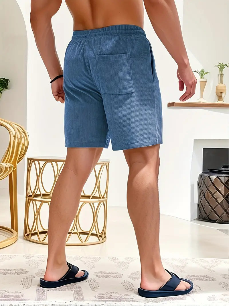 Niki | Men's Corduroy Drawstring Shorts