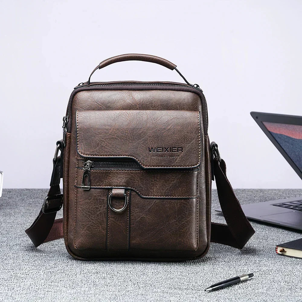 Niki | Men's Crossbody Bag with Front Pocket