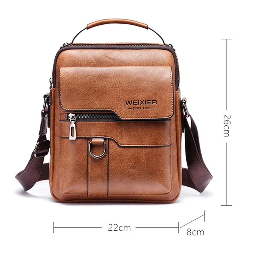 Niki | Men's Crossbody Bag with Front Pocket