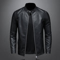 Men's Essential Faux Leather Moto Jacket