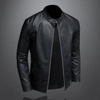 Men's Essential Faux Leather Moto Jacket