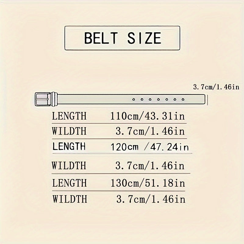 Niki | Men’s genuine leather belt with automatic buckle – Classic adjustable big game belt
