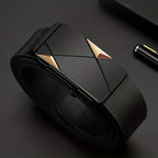 Niki | Men's Genuine Leather Belt with Ratchet Buckle