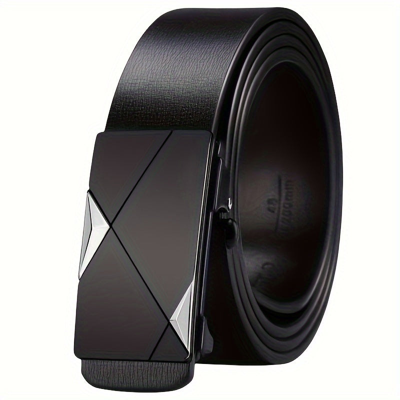 Niki | Men's Genuine Leather Belt with Ratchet Buckle
