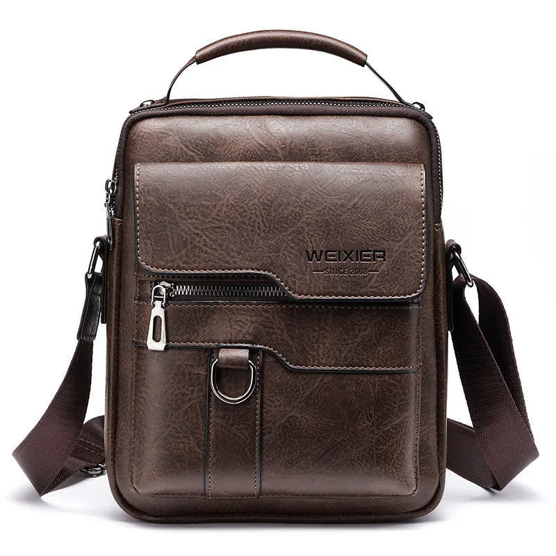 Niki | Men's Genuine Leather Shoulder Bag | Durable, Adjustable Strap & Ideal for Work or Leisure