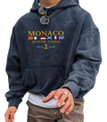 Men's graphic hoodie with nautical club design