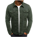 Men's Casual Lightweight Denim Jacket