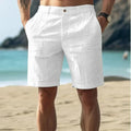 Men's Breezy Linen Blend Cargo Shorts