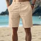 Men's Breezy Linen Blend Cargo Shorts