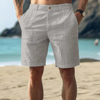 Men's Breezy Linen Blend Cargo Shorts