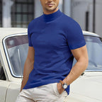 Men's Mock Neck Performance T-Shirt