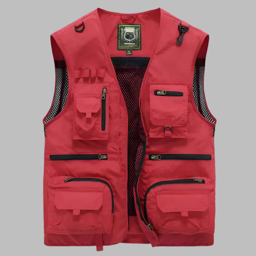 Practical Multi-Pocket Vest for Travel & Daily Wear