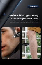 Niki | Men's Nose & Ear Hair Trimmer - Gentle & Precise Grooming