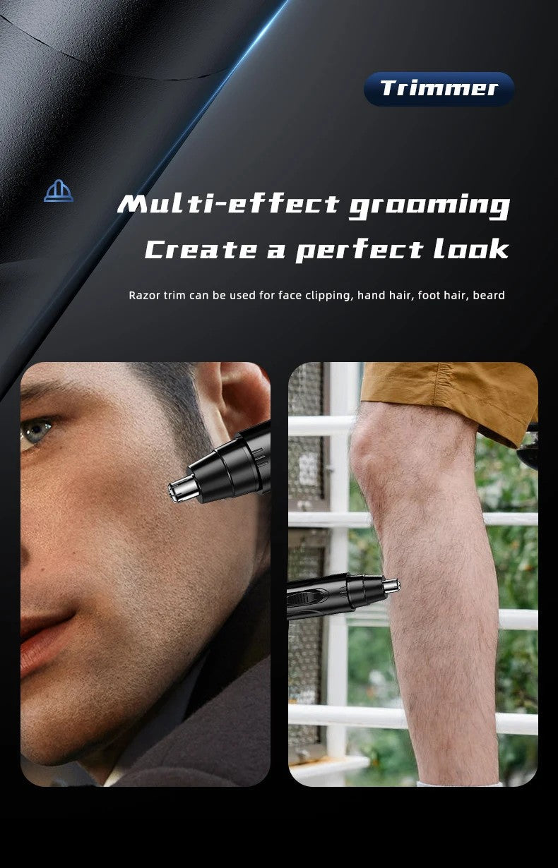 Niki | Men's Nose & Ear Hair Trimmer - Gentle & Precise Grooming