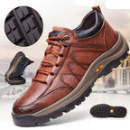 Men's Leather Shoes with Orthopedic Support