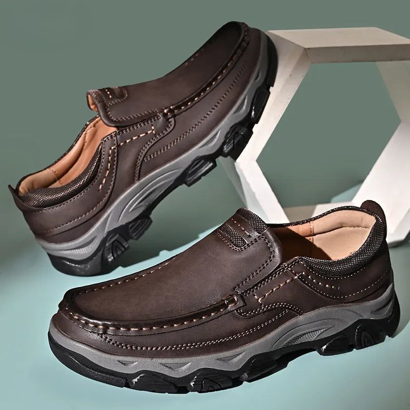 Supportive Men's Slip-On Orthopedic Loafers