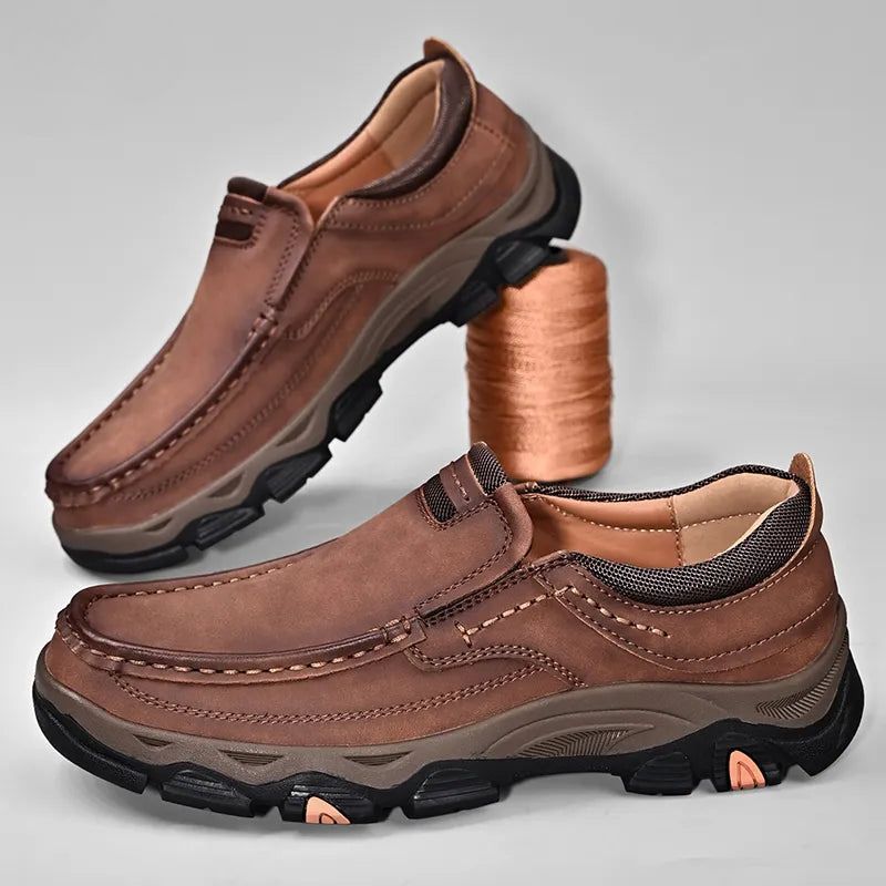 Supportive Men's Slip-On Orthopedic Loafers