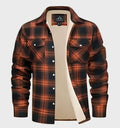 Men's Fleece-Lined Plaid Shacket