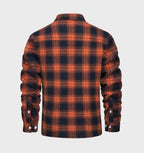 Men's Fleece-Lined Plaid Shacket