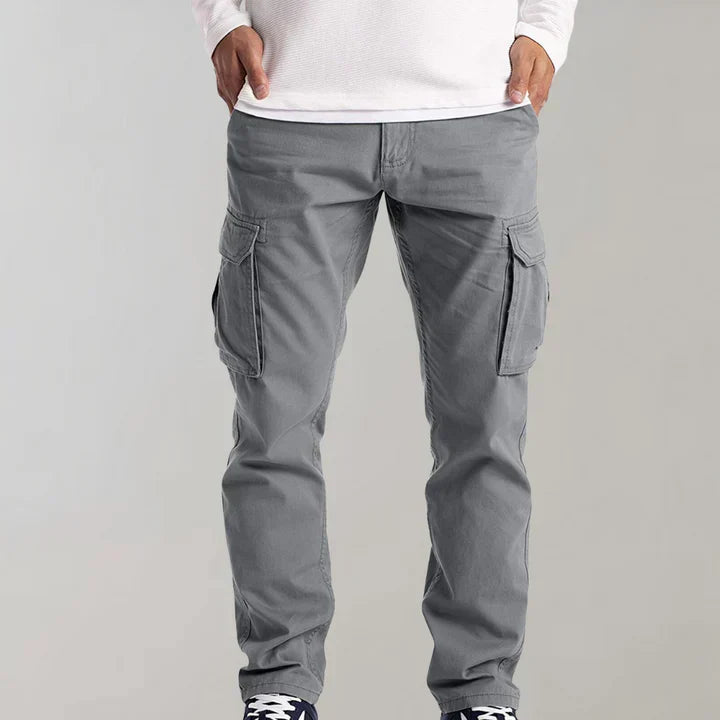 Men's Durable Relaxed Fit Cargo Pants