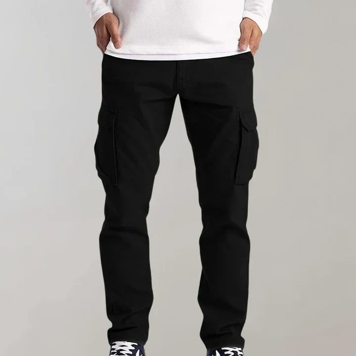 Men's Durable Relaxed Fit Cargo Pants