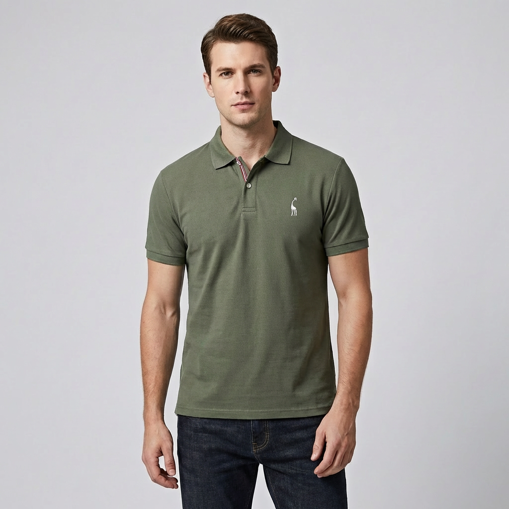 Men's Ventilated Pique Polo Shirt