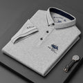 Men's Comfortable Embroidered Logo Polo