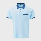 Niki | Men's Short Sleeve Polo with Pocket Detail
