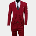 Refined Slim Fit Three-Piece Suit