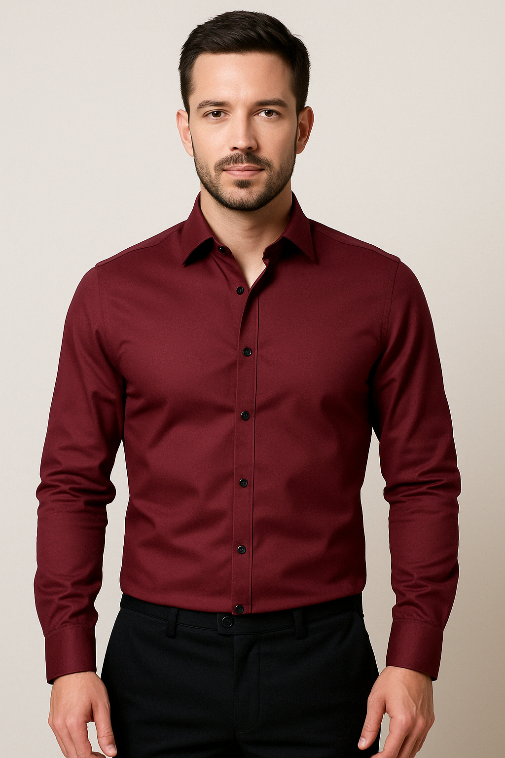 Men's Stretchy & Wrinkle-Free Dress Shirt