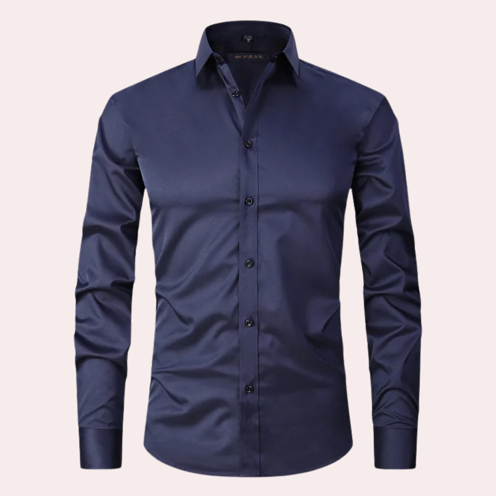 Men's Stretchy & Wrinkle-Free Dress Shirt