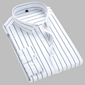 Comfortable Striped Oxford Shirt