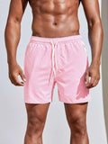 Airy Striped Swim Shorts