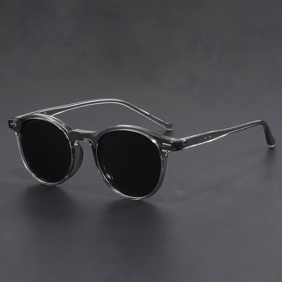 Niki | Men's Sunglasses RetroView – Round Tortoise Shell Glasses with Lightweight Frame