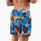 Men's Fast-Drying Swim Trunks with Built-in Brief