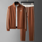 Men's Sporty Tracksuit with Piping Detail