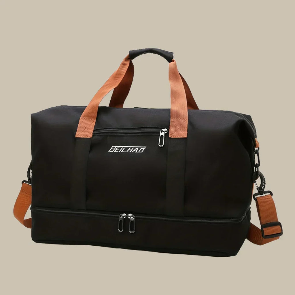 Niki | Men's Travel Duffel Bag with Shoe Compartment