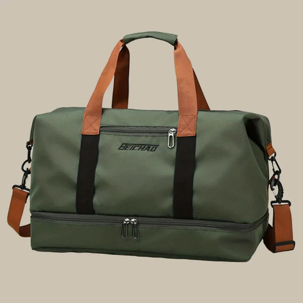 Niki | Men's Travel Duffel Bag with Shoe Compartment