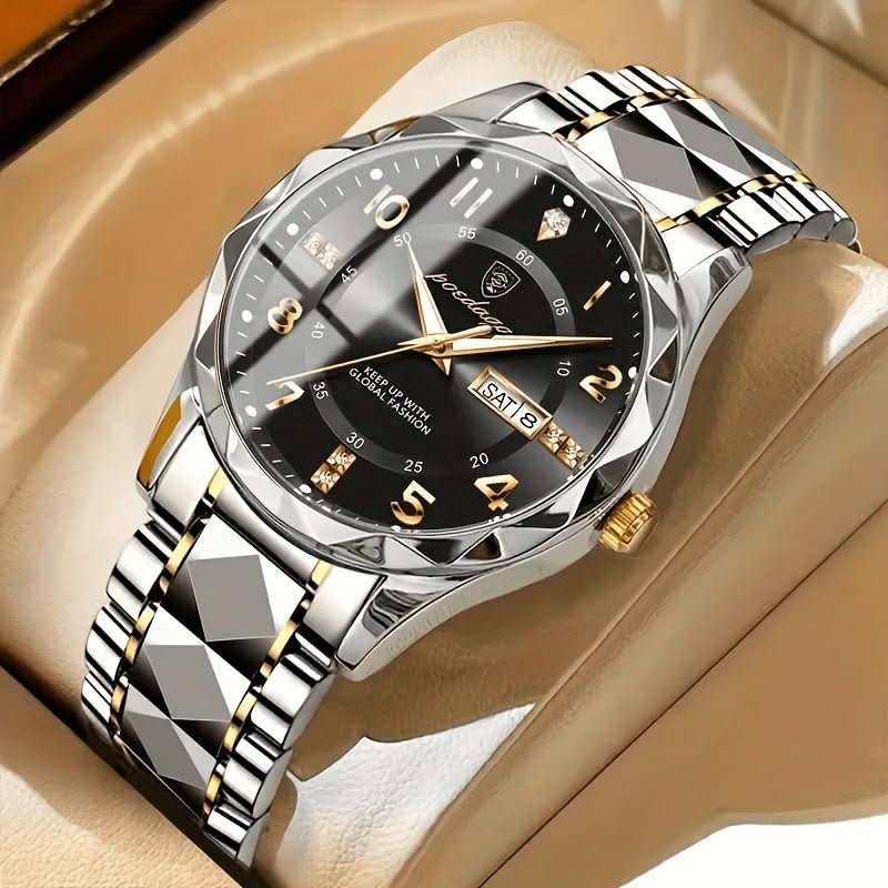 Niki | Men's Chronograph Watch - Waterproof Titanium Sports Watch with Alarm