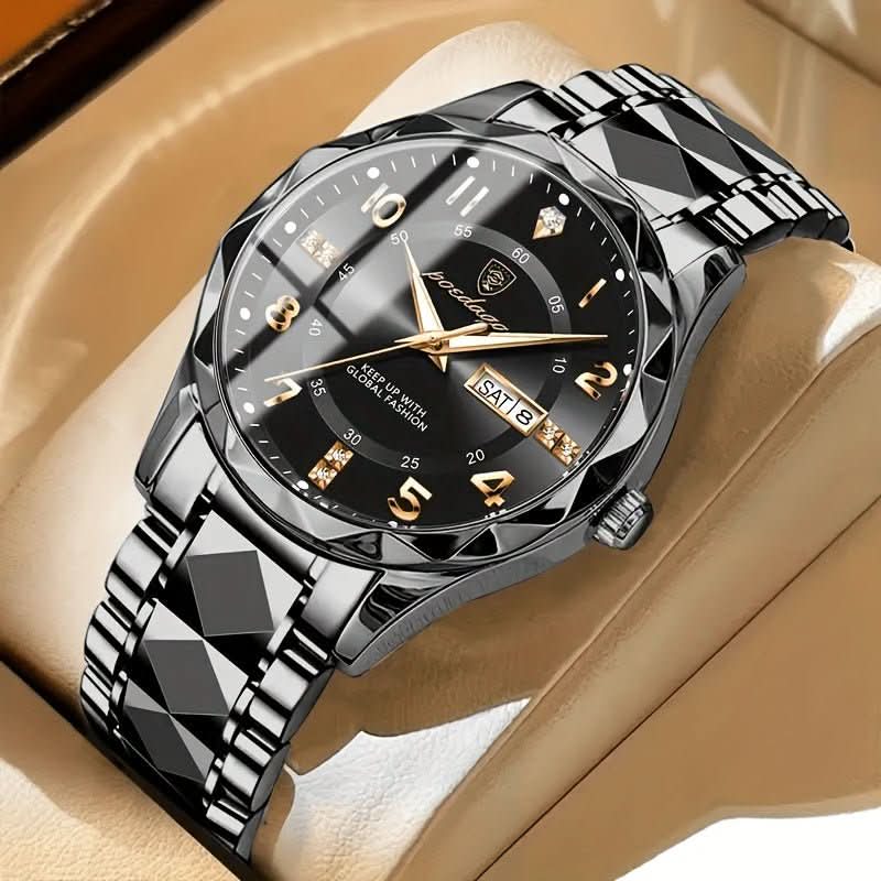 Niki | Men's Chronograph Watch - Waterproof Titanium Sports Watch with Alarm