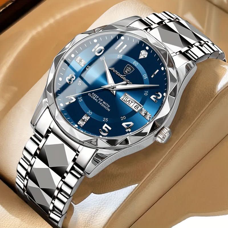 Niki | Men's Chronograph Watch - Waterproof Titanium Sports Watch with Alarm