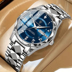 Niki | Men's Chronograph Watch - Waterproof Titanium Sports Watch with Alarm