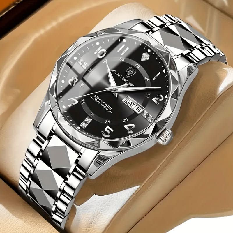 Niki | Men's Chronograph Watch - Waterproof Titanium Sports Watch with Alarm