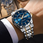 Niki | Men's Chronograph Watch - Waterproof Titanium Sports Watch with Alarm