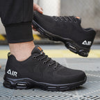 Durable Puncture-Resistant Safety Work Shoes