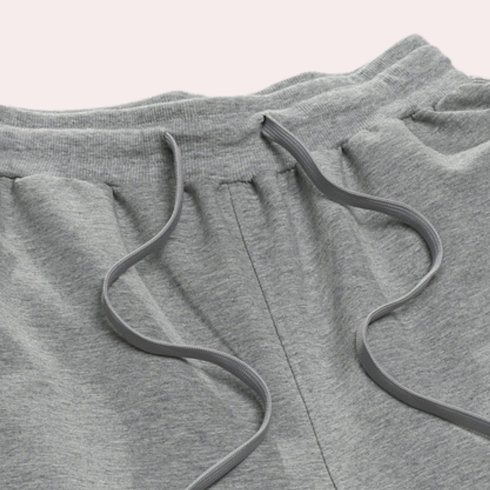 Casual Relaxed Fit Drawstring Joggers