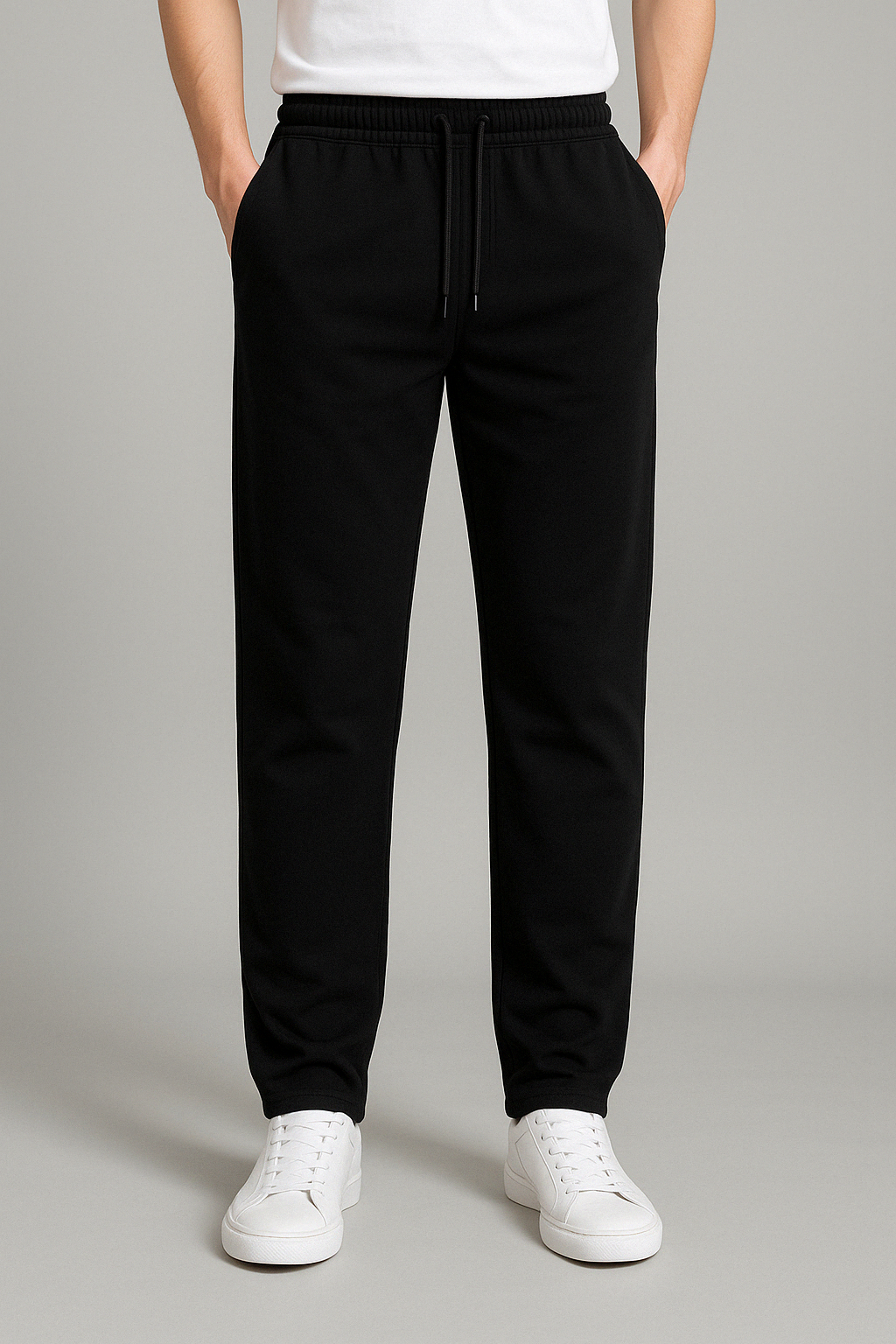 Casual Relaxed Fit Drawstring Joggers