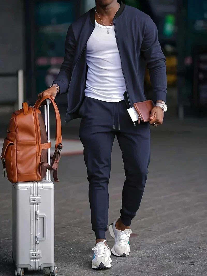 Comfortable Bomber Tracksuit Set